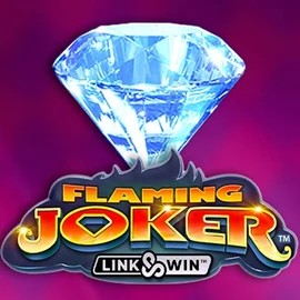 Flaming Joker Link and Win by Barstruck, showcased at spin-zen.eu – game logo
