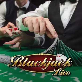 Live Blackjack logo by Evolution Spinzen Casino