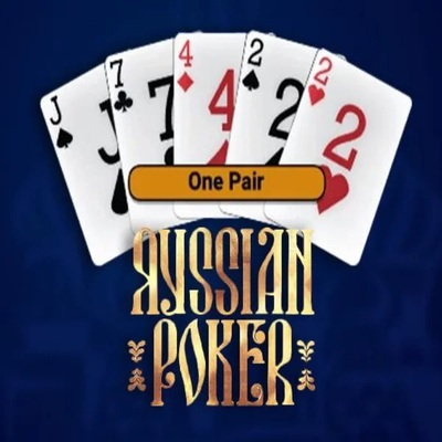 Russian Poker game by OneTouch Games – logo hosted on Spinzen Casino