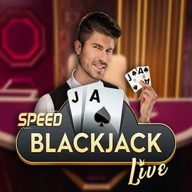 Speed Blackjack logo – Live Casino by Pragmatic Play at Spinzen Casino